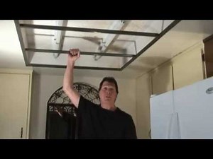 DIY Remove Florescent + Replace w/ Recessed Lights - Part 1