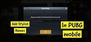 PUBG: How to get stylish names in PUBG Mobile Season 13