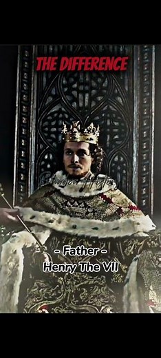 Henry VIII 🤡 Vs Henry VII 👑 #henryviii #henryvii