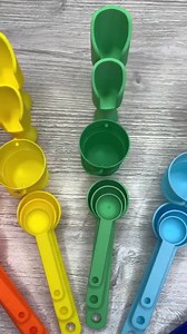 Rainbow Colored Eco Scoops, Scooping Activity, Sensory Play Scoops, Sensory Filler Scooping Set, Sensoryplay Eco Scoops, Fizzy Play Scoops - Etsy