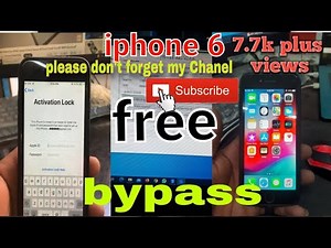 free bypass iphone 6 ios 12.5.7 #FRPFILE ALO V2.8.6 free tools 100% work