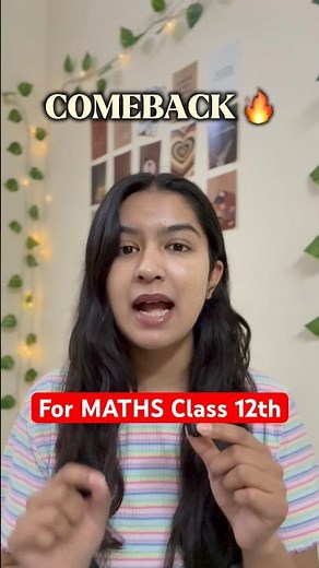 Start Maths NOW 😳Score 95+ | Class 12 Boards 2026
