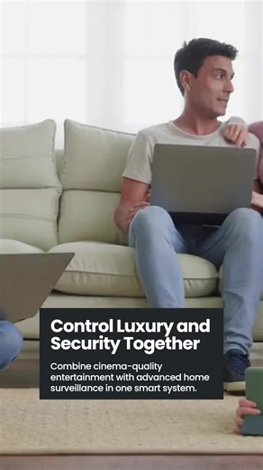 Top-tier entertainment meets advanced security—because your home should be a sanctuary and a stage. Imagine controlling your cinema-quality sound, lighting moods, and state-of-the-art surveillance from a single smart system. At CineTech Automation, we design tailored smart homes that blend immersive entertainment with advanced security, giving you peace of mind without compromising luxury. Welcome to the future where comfort, safety, and tech come together effortlessly.