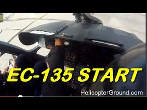 Eurocopter EC 135 Cockpit Start Up Real Time