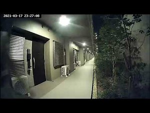 防犯カメラ実際映像