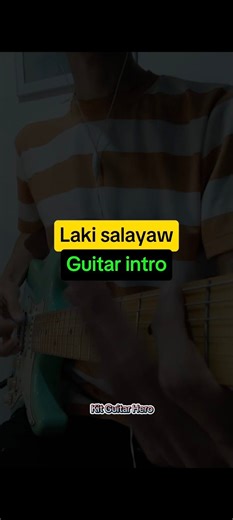 305K views · 3.6K reactions | Laki salayaw / guitar intro 蘭  Fermata ST-1H  #guitarist #guitarcover #guitarsolo #guitar #electricguitar #guitarintro #kitguitarhero DISCLAIMER: No copyright infringement intended. This song belongs to the rightful owner. | Kit Guitar Hero | Facebook