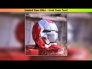 Iron Man Helmet — Unboxing (2025): Iron Man Helmet Mk5 Electric Voice Activated Control