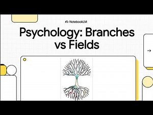 Psychology: Branches vs Fields | Difference Explained with Examples
