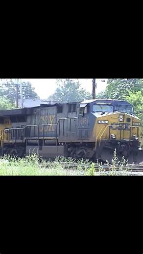 Guilford Rail System train POSE with CSX AC600CW 676 leading Ayer MA June 2003