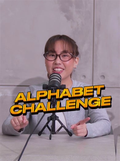 Join the Alphabet Challenge with Celebrities!