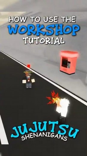 How to Get Custom Characters & Custom Map JJS WORKSHOP TUTORIAL #jjs #jujutsushenanigans