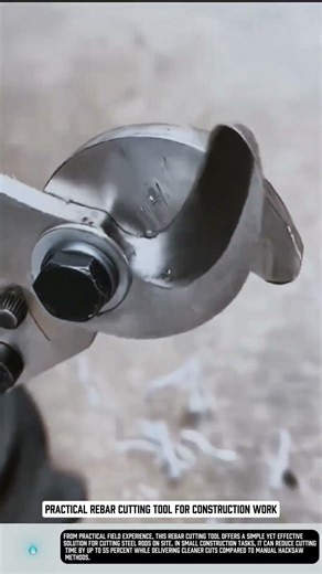 Practical Rebar Cutting tool for Construction Work #tools
