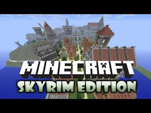 Minecraft: Skyrim modpack - PLAY SKYRIM IN MINECRAFT
