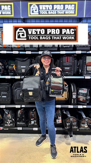Atlas Tools & Machinery | Veto Pro Pac Bags @ Atlas🔥 Shop Our Wide Selection IN-STORE & ONLINE: 📍111 Creditview Road, Vaughan 📍871 Islington Avenue, Toronto... | Instagram