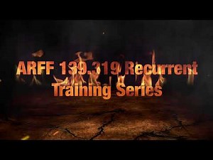 ARFF 139.319 Recurrent Training Series