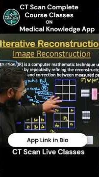 CT Image Reconstruction CT scan complete Course Live Classes #ctscan #radiology #xray #mri