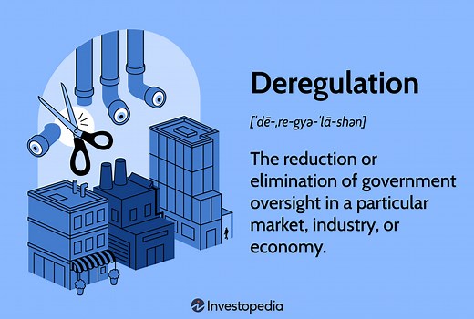 Deregulation: Definition, History, Effects, and Purpose