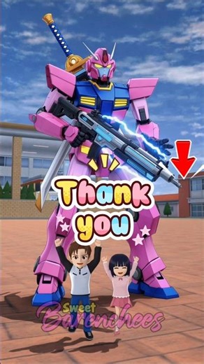Mainan mobil Yuta melawan Mobil tentara jahat #sakuraschoolsimulator #sakura