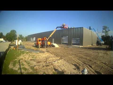 17,000 sqft Pre-Engineered Metal Building Erection - Florida
