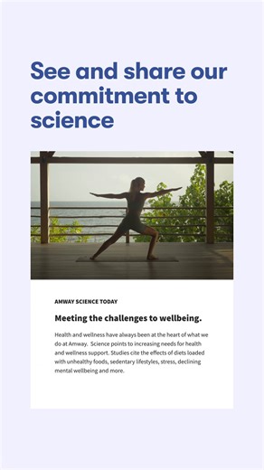 28K views · 1.1K reactions | Introducing AmwayScience.com  Discover Amway’s heart for health and wellness with a deep and credible commitment to science. New scientific credibility content is now available for your trusted source of information, innovation, and health and wellbeing support. See and share the expertise behind helping people lead healthier lives  #Amway #AmwayLife | Amway | Facebook