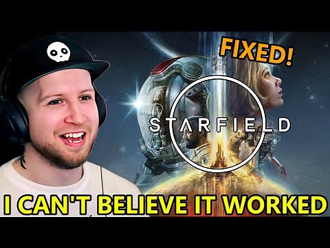 This Trick COMPLETELY FIXED Starfield on PC!? (fixed stutter and audio issue.. AND I ADDED MODS!)