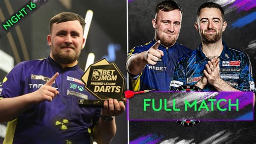 FULL MATCH: Luke Littler topples Luke Humphries in superb Night 16 showdown!