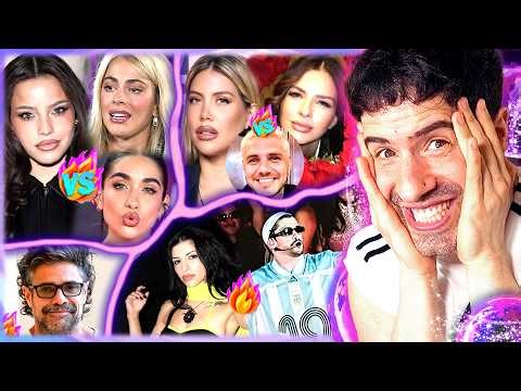 Emilia vs Tini and Maria Becerra, Bad Bunny's Little House Controversy, Wanda vs Icardi, Luciano ...