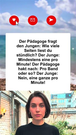 Schnell Leser 📚🤣 #witze #humor #komödie #lachen #lustig #spass #deutschland #shorts #WitzeMitLena