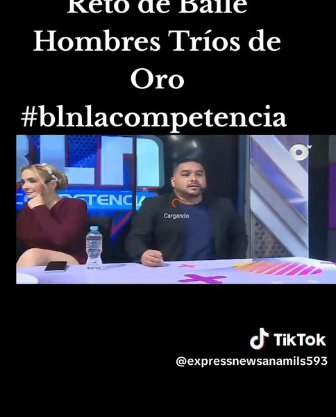 Reto de Baile Hombres Tríos de Oro 2024 en Ecuador