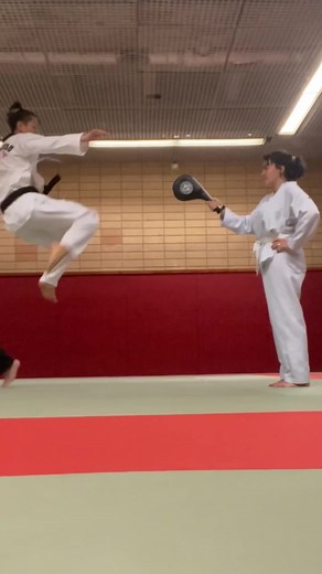 Aaaah ça m’avait manqué ! 😁 #Taekwondo #martialart 🥋