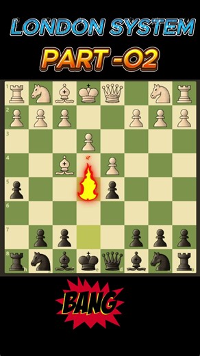 "London System Trap 😱 Opponent Shocked in Just 5 Moves | Chess Tricks #shorts"