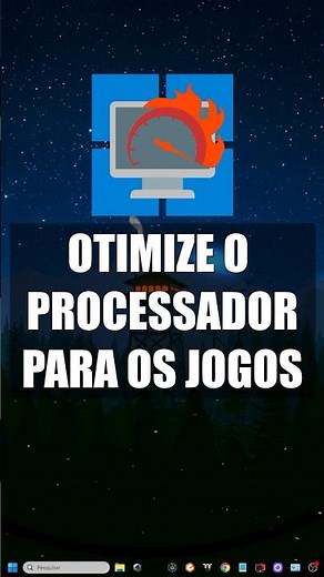 Como aumentar o fps nos jogos e deixar o pc mais forte e otimizado no windows 10 11 #windows