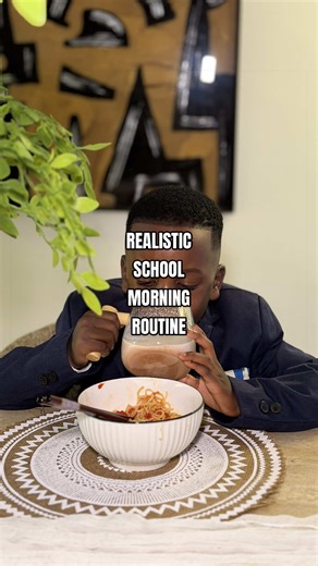 Realistic School Morning Routine for Students