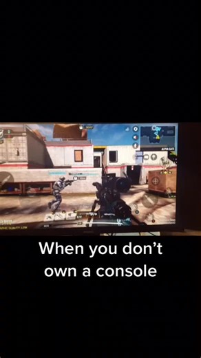 Monitor->HDMI cable->iPhone-> Xbox controller#cod #console#gaming#fyp@adam_gingrich_ @spicy_z @mytewleftlugnuts