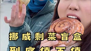 在挪威抢剩菜盲盒，居然把机票钱都赚回来了!