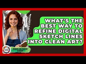 What's The Best Way To Refine Digital Sketch Lines Into Clean Art? - Drawing and Painting Academy