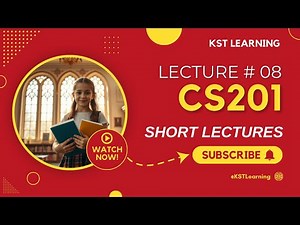 CS201 Short Lecture - 08 | VU Short Lecture | Introduction to Programming in (Urdu / Hindi)