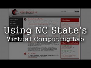NC State VCL Tutorial