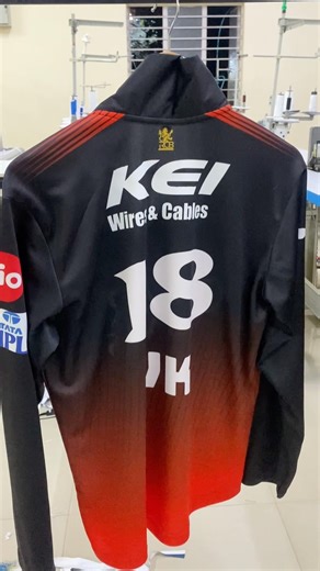 Your Name on RCB Jersey 🔴⚫ | Customized IPL Jersey #rcbfans #viral #cricket