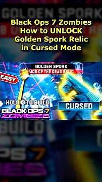 How to ACTUALLY UNLOCK Golden Spork Relic in Cursed Mode! (Black Ops 7 Zombies Astra Malorum Spork)