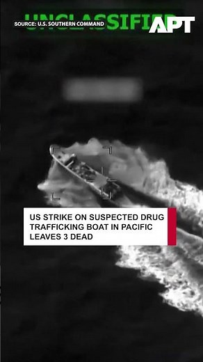 US Military Hits Drug-Smuggling Vessel, 3 Dead in Pacific Strike | APT
