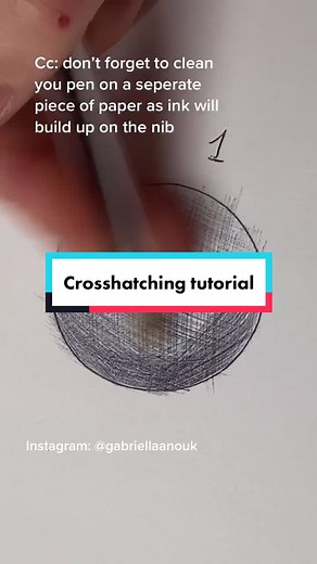 Crosshatching Pen Tutorial