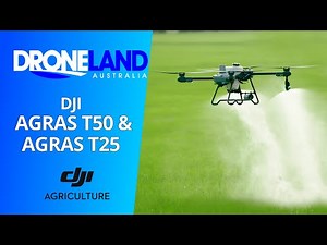 DJI AGRAS T50 & T25 - The Latest Cutting-edge Agricultural Drones From DJI