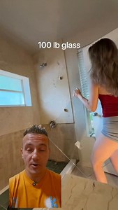 Installazione vetro doccia ASMR #plumber #asmr #home #work | Caldo & Freddo di Renzetti Valerio