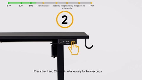 Agilestic Electric Standing Desk, 55 x 24 Inches Height Adjustable Desk, Sit Stand up for Work Office Home, Ergonomic Rising Computer Table with Memory Preset, Dark Walnut