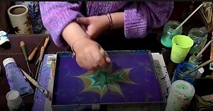 Painting on water: Watch Tunisian artist use this ancient technique of marbling