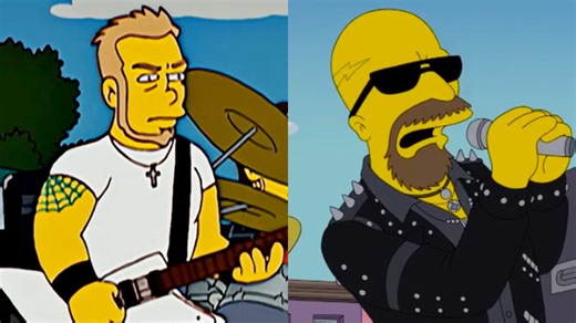 10 Greatest Metal & Rock Cameos On The Simpsons - Metal Injection