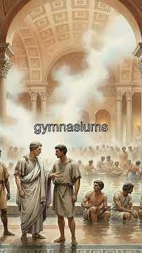 Ancient Rome's Social Hub: Thermae Public Baths Explained #History #Rome