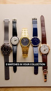 9.6K views · 5.9K reactions | Ah, the ultimate 5-watch collection...