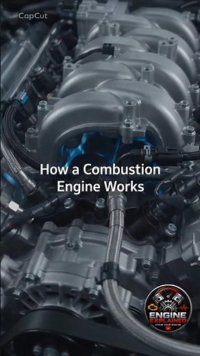 How a Combustion Engine Works – Full Breakdown #car #shorts # #automobile #automotive #mechanic #yt
